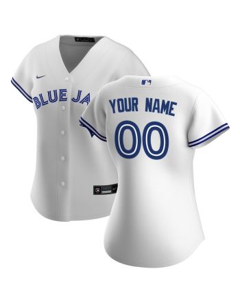 Toronto Blue Jays Women's Home Custom Jersey - White