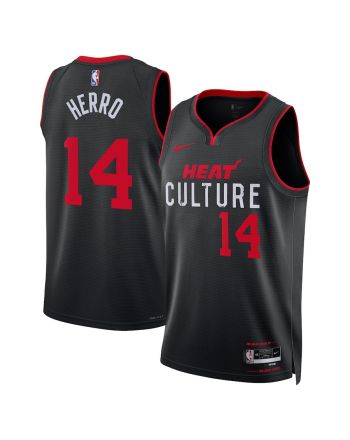 Tyler Herro 14 Miami Heat 2023/24 City Edition Swingman Jersey - Black