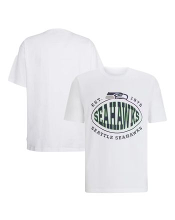 Seattle Seahawks Est.1976 Trap T-Shirt - White