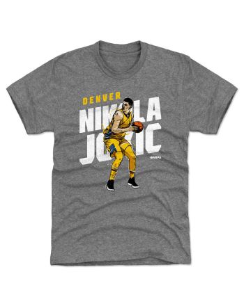 Nikola Jokic Denver Nuggets 2021 MVP T-Shirt - Sport Grey