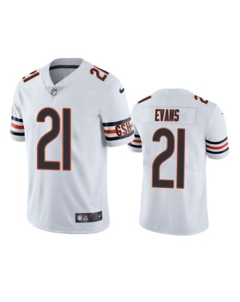 Chicago Bears Darrynton Evans 21 White Vapor Limited Jersey