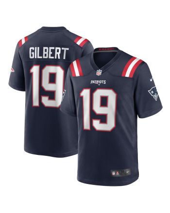 Garrett Gilbert 19 New England Patriots Game Men Jersey - Navy