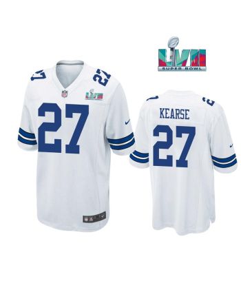 Jayron Kearse 27 Dallas Cowboys Super Bowl LVII Super Bowl LVII White Men Game Jersey