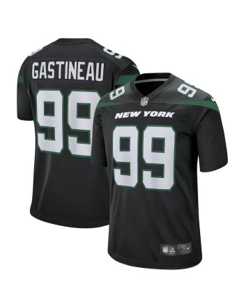 Mark Gastineau 99 New York Jets Game Jersey - Stealth Black