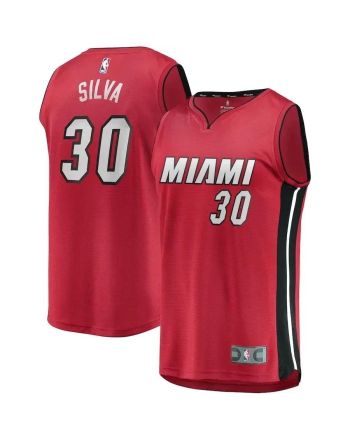 Chris Silva Miami Heat Fast Break Player Jersey Red - Statement Edition