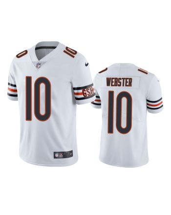 Chicago Bears Nsimba Webster 10 White Vapor Limited Jersey - Men's