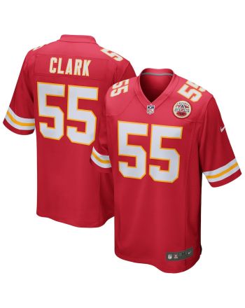 Frank Clark 55 Kansas City Chiefs Game Jersey - Red