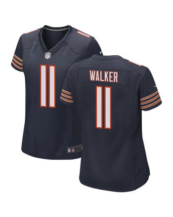 P.J. Walker 11 Chicago Bears Women Game Jersey - Navy