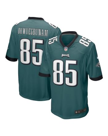 Albert Okwuegbunam 85 Philadelphia Eagles Men Team Game Jersey - Midnight Green