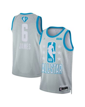 2022 All-Star Game LeBron James 6 Swingman Jersey - Gray