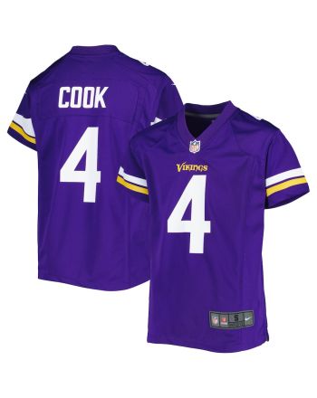 Dalvin Cook 4 Minnesota Vikings YOUTH Game Jersey - Purple