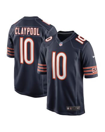 Chase Claypool 10 Chicago Bears Men Game Jersey - Navy