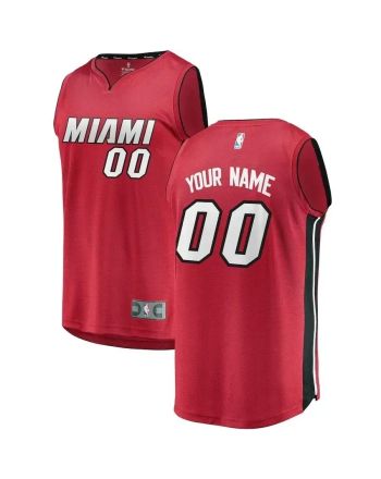 Miami Heat Fast Break Custom Jersey Red - Statement Edition