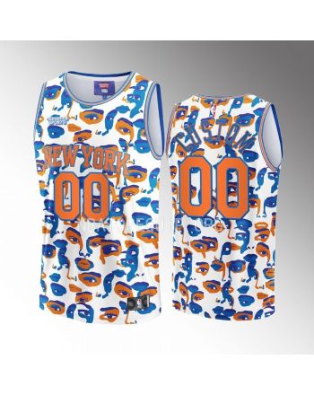 Custom New York Knicks NBA & KidSuper Studios Unisex Hometown Jersey