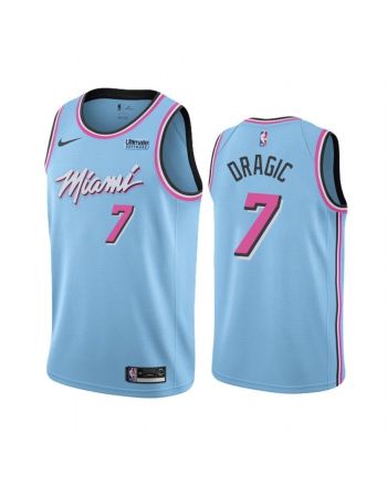 Men's Miami Heat Goran Dragic 7 City Vice Night Jersey