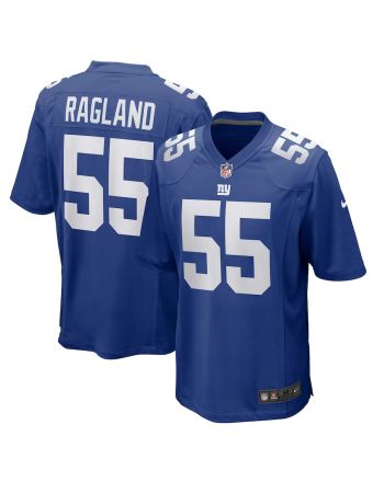 Reggie Ragland 55 New York Giants Men Game Jersey - Royal