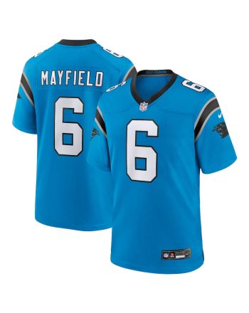 Baker Mayfield 6 Carolina Panthers Alternate Player Game Men Jersey - Blue