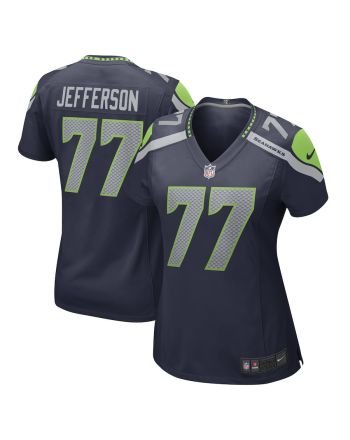 Quinton Jefferson Seattle Seahawks Women's Game Player Jersey - College Navy