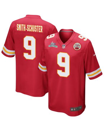 JuJu Smith-Schuster 9 Kansas City Chiefs Super Bowl LVII Champions Men Game Jersey - Red