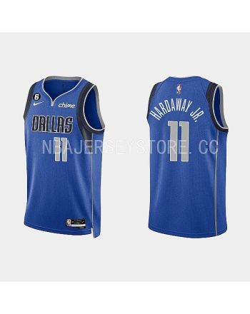 Dallas Mavericks 11 Tim Hardaway Jr. 2022-23 Icon Edition Royal Men Jersey