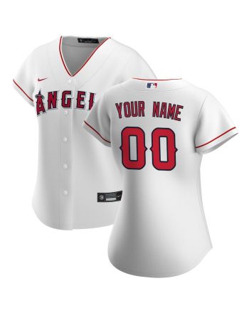 Los Angeles Angels Women's Home Custom Jersey - White