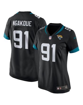 Yannick Ngakoue 91 Jacksonville Jaguars Women's Game Jersey - Black