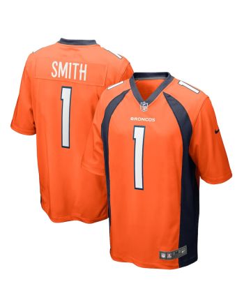 Tremon Smith 1 Denver Broncos Men's Team Game Jersey - Orange