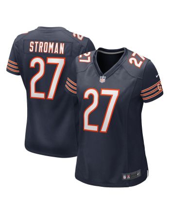 Greg Stroman 27 New York Giants Women Team Game Jersey - Royal