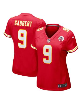 Blaine Gabbert 9 Kansas City Chiefs Women Game Jersey - Red