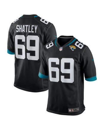 Tyler Shatley 69 Jacksonville Jaguars Men's Game Jersey - Black