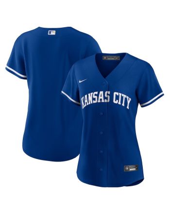 Kansas City Royals Women's Alternate Team Logo Jersey - Royal