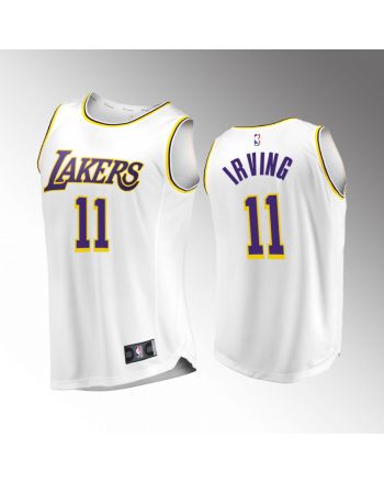 Los Angeles Lakers 11 Kyrie Irving Association Edition Jersey 2022-23 White