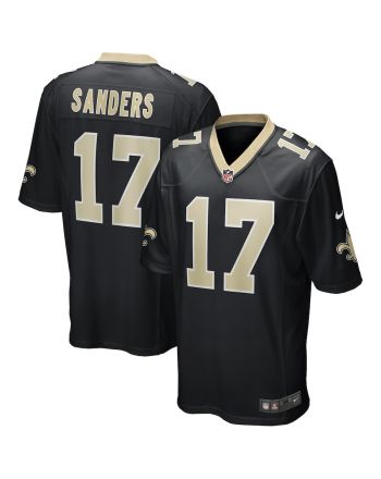 Emmanuel Sanders 17 New Orleans Saints Men's Game Jersey - Black