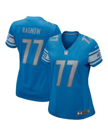 Frank Ragnow 77 Detroit Lions Women Game Jersey - Blue