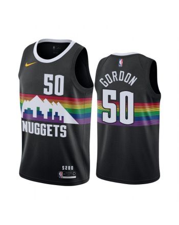 Men's Aaron Gordon Denver Nuggets Black City Edition Swingman Jersey