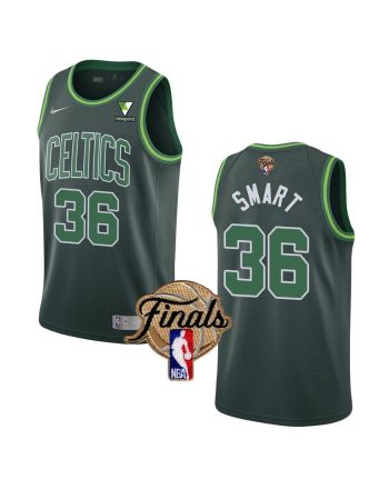 Boston Celtics Celtics Marcus Smart 36 Final 2022 Men Jersey Earned Green