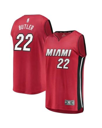 Jimmy Butler Miami Heat Fast Break Jersey Red - Statement Edition