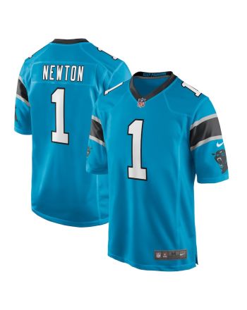 Cam Newton 1 Carolina Panthers Men's Alternate Game Jersey - Blue