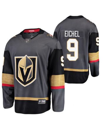 Men Vegas Golden Knights Jack Eichel 9 Jersey Black Home 2023 Trade Jersey Jersey