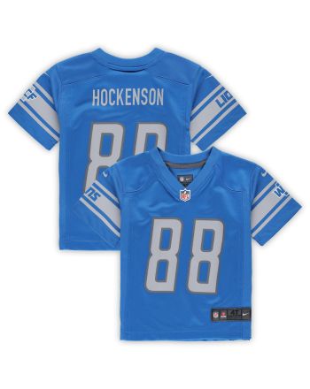 T.J. Hockenson 88 Detroit Lions Toddler Game Jersey - Blue