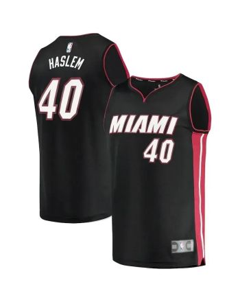 Udonis Haslem Miami Heat Fast Break Player Jersey - Icon Edition - Black