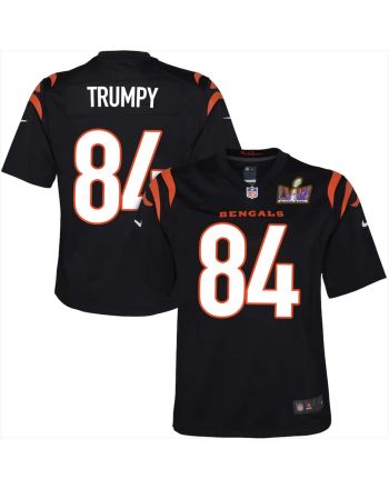 Bob Trumpy 84 Cincinnati Bengals Super Bowl LVIII YOUTH Home Limited Jersey - Black