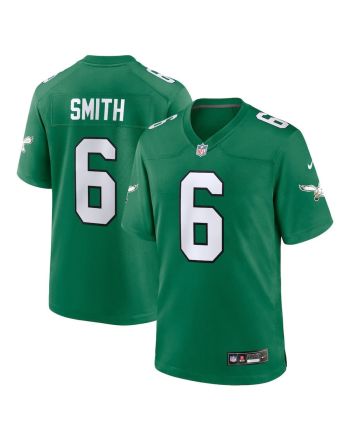 DeVonta Smith 6 Philadelphia Eagles Alternate Game Men Jersey - Kelly Green