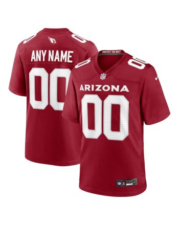 Arizona Cardinals Custom Game Men Jersey - Cardinal