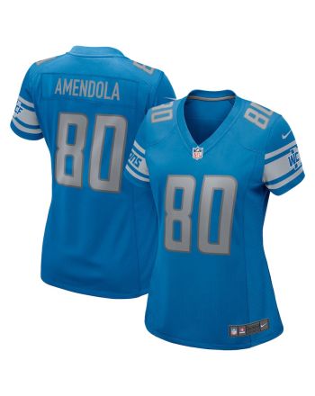 Danny Amendola 80 Detroit Lions Women Game Jersey - Blue