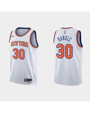 New York Knicks Julius Randle 30 2022-23 Association Edition White Men Jersey Swingman