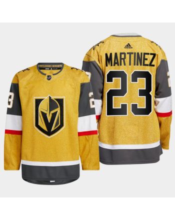 Alec Martinez 23 Vegas Golden Knights Gold Jersey 2023 Home