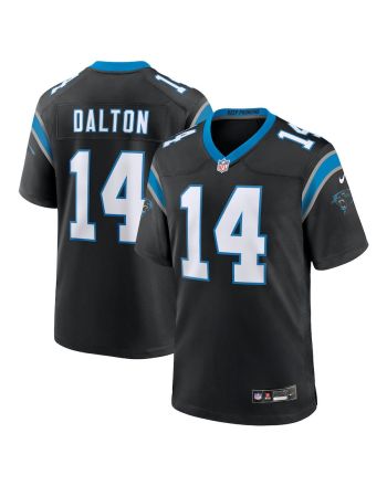 Andy Dalton 14 Carolina Panthers Team Game Men Jersey - Black