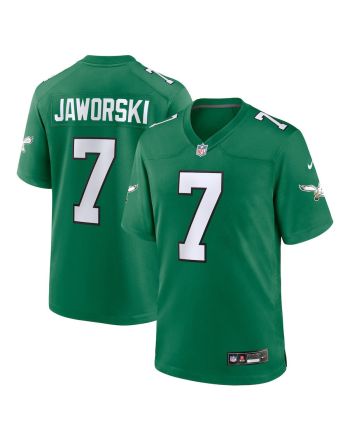 Ron Jaworski 7 Philadelphia Eagles Men Alternate Game Jersey - Kelly Green