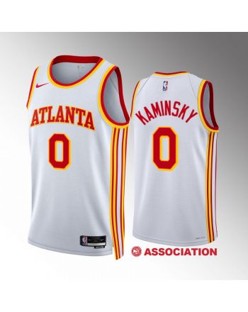 Atlanta Hawks Frank Kaminsky III 0 2022-23 Association Edition White Jersey Swingman